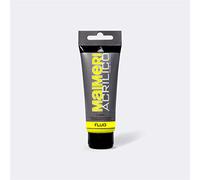 Maimeri ACRILICO 75 ml, Feine Künstleracrylfarbe, Farbton Fluoreszenzgelb
