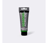 Maimeri ACRILICO 75 ml, Feine Künstleracrylfarbe, Farbton Permanentgrün hell
