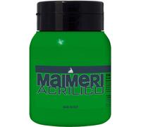 Maimeri ACRILICO 500 ml, Feine Künstleracrylfarbe, Farbton Emerald Green