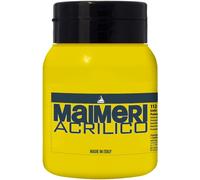 Maimeri Acrilico Colori acrilici Permanent Yellow Lemon 112 500 ml 1 pz