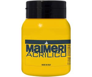 Maimeri Acrilico Colori acrilici Permanent Yellow Medium 113 500 ml 1 pz