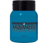 Maimeri Acrilico Colori acrilici Primary Blue Cyan 400 500 ml 1 pz