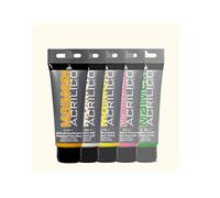 Maimeri Acrilico Kit di 5 Colori ACRILICI da 200 ml CAD (Scegli I 5 Colori E SPECIFICALI UNITAMENTE ALL'ORDINE)
