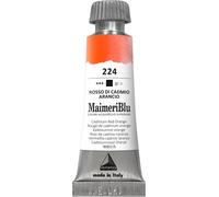 Maimeri Blu Vernice ad acquerello Cadmium Red Orange 224 12 ml 1 pz