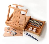 MAIMERI Cassetta Cavalletto con Colori Olio Linea Artisti e Accessori