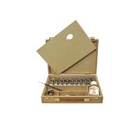 MAIMERI CLASSICO CASSETTA IN FAGGIO 20X30CM 10 TUBI 20 ML + 1 60 ML.+ ACC.