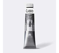 Maimeri CLASSICO 200 ml, Extra feine Künstlerölfarbe, Farbton Zinkweiß