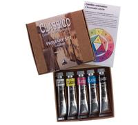 MAIMERI - M0398049 - Colori a olio extrafini Primary Set - 20 ml - colori primari (nero, bianco inclusi) - Maimeri - set 5 pezzi - 82104 - Conf. da 1 Pz. - M0398049