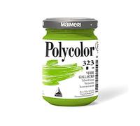Maimeri Pittura Acrilica Verde Giallastro 140 ml Vasetto Opaco Pastosa per Interno/Esterno