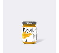 Maimeri POLYCOLOR 140 ml, Feine Vinylfarbe, Farbton Dunkelgelb
