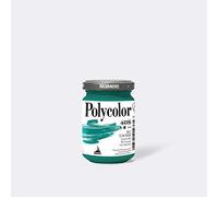 Maimeri POLYCOLOR 140 ml, Feine Vinylfarbe, Farbton Türkisblau