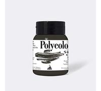 Maimeri POLYCOLOR 500 ml, Feine Vinylfarbe, Farbton Glimmerschwarz