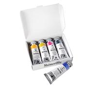 MAIMERI Scatola 5 Colori da 12ml Assortiti Colori Acquerello Linea Blu