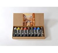 Maimeri Scatola in Cartone 10 tubi Assortiti Colori a Olio Linea Classico da 20ml