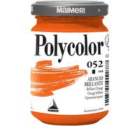 Maimeri Vynil Polycolor Colori acrilici Brilliant Orange 052 140 ml 1 pz