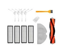 Main Brush Side Brush Filter Mop Cloth,Compatible For xiaomi, | 1T 1C STYTJ01ZHM Mi Robot Vacuum-Mop SKV4093GL parts Accessories(Set K)