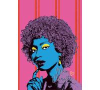 Main Character Pop Art Notebook-5x7 inch Mini Journal for Women: Small Diary, Trendy Aesthetic