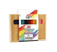 MAIN D'ARTISTE - 36 matite Colorate - Tempo Libero Creativo - 030096 - Colorazione - Multicolore - creatività - attività manuali - Kit Completo - da 5 Anni