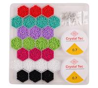 MAIN D'ARTISTE - Set di 5900 perle - Hobby creativo - 105711 - Plastica - Attività manuali - Set - Adulti - Bambini - Immaginazione - Regali - Compleanno - A partire dai 6 anni
