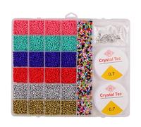 MAIN D'ARTISTE - Set di 7500 Perle - Hobby Creativo - 105710 - Plastica - Attività Manuali - Set - Adulti - Bambini - Immaginazione - Regali - Compleanno - A Partire dai 6 anni