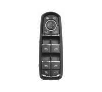 Main Power Window Switch Front Left Black Female 15-Pin Compatible with Porsche Cayenne Macan Panamera 2011-2018