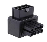 Mainboard CPU 8pin Adattatore Potenza con Conversione A 90 Gradi 8pins Femmina in Maschio Adattatore Potenza Angolato A 90 Gradi Maschi E Femmine