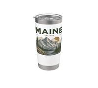 Maine Bicchiere termico in acciaio inox doppia parete