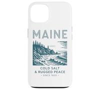 Maine Cold Salt Rugged Peace Dal 1820 Custodia per iPhone 13