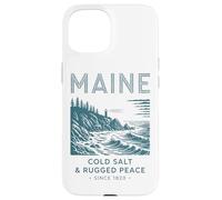 Maine Cold Salt Rugged Peace Dal 1820 Custodia per iPhone 15