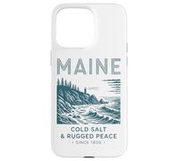 Maine Cold Salt Rugged Peace Dal 1820 Custodia per iPhone 15 Pro Max