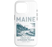 Maine Cold Salt Rugged Peace Dal 1820 Custodia per iPhone 16 Pro