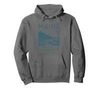 Maine Cold Salt Rugged Peace Dal 1820 Felpa con Cappuccio