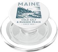 Maine Cold Salt Rugged Peace Dal 1820 PopSockets PopGrip per MagSafe