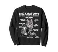 Maine Coon Anatomia T | Abito da Proprietario Coony Felpa