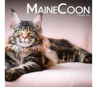 Maine Coon Cat Calendar 2025: Celebrate the Regal Charm of the Maine Coon Cat All Year Long