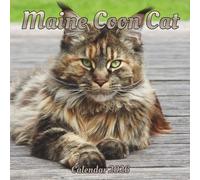 Maine Coon Cat Calendar 2026: 12 month Organizer Jan 2026 to Dec 2026