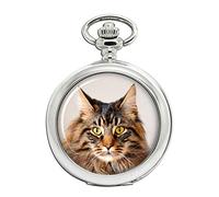 Maine Coon Cat Full Hunter Orologio da tasca