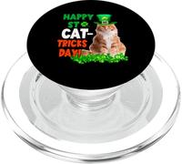 Maine Coon Cat Happy St Catricks Day St Patricks Day Cats PopSockets PopGrip per MagSafe