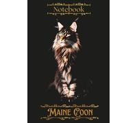 Maine Coon Cat Purrfect Thoughts Inspirational Notecat: Cute Cat-Themed Notebook Aesthetic Cat Lined Journal For Cat Lovers And Cat Owners For School College Office Or Gift