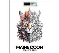 Maine Coon Coloring Book