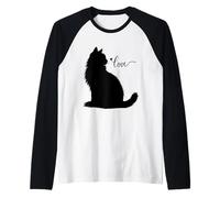 Maine Coon - Design per amanti dei gatti e genitori di animali domestici Maglia con Maniche Raglan