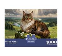 Maine CoonPuzzle 1000 Pezzi Per Adulti E Bambini Cats Puzzle Sfidanti 38x26cm/1000pcs