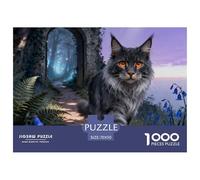 Maine CoonPuzzle 1000 Pezzi Regalo Per Adulti E Bambini Cats Giochi Educativi 70x50cm/1000pcs Tutta La Famiglia.
