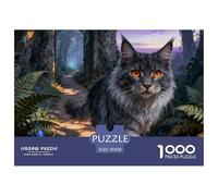 Maine CoonPuzzle Per Gli AdultiCats Giochi Educativi 70x50cm/1000pcs Tutta La Famiglia.