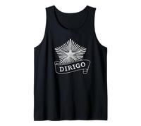 Maine DIRIGO North Star State Motto Bangor Portland Canotta