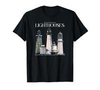 Maine Lighthouses Portland - Top carini, magliette e accessori Maglietta