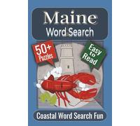 Maine Word Search Puzzle Book: Puzzles featuring Landmarks, Wildlife, and Festivals