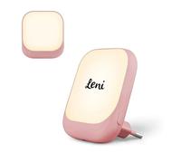 Mainely Personalizzabile luce notturna da presa Rosa-luce di orientamento delicata ed efficiente dal punto di vista energetico-per neonati e bambini-personalizzata con nome stampato-ZAZU