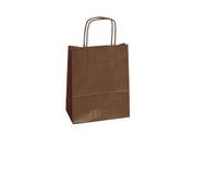 Mainetti Bags - 074004 - Shopper Twisted - maniglie cordino - 45 x 15 x 50 cm - carta kraft - marrone - Mainetti Bags - conf. 25 pezzi - 82232 - Conf. da 1 Pz. - 074004