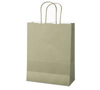 Mainetti Bags - 091490 - Shopper Twisted - maniglie cordino - 45 x 15 x 50 cm - carta kraft - salvia - Mainetti Bags - conf. 25 pezzi - 96039 - Conf. da 1 Pz. - 091490